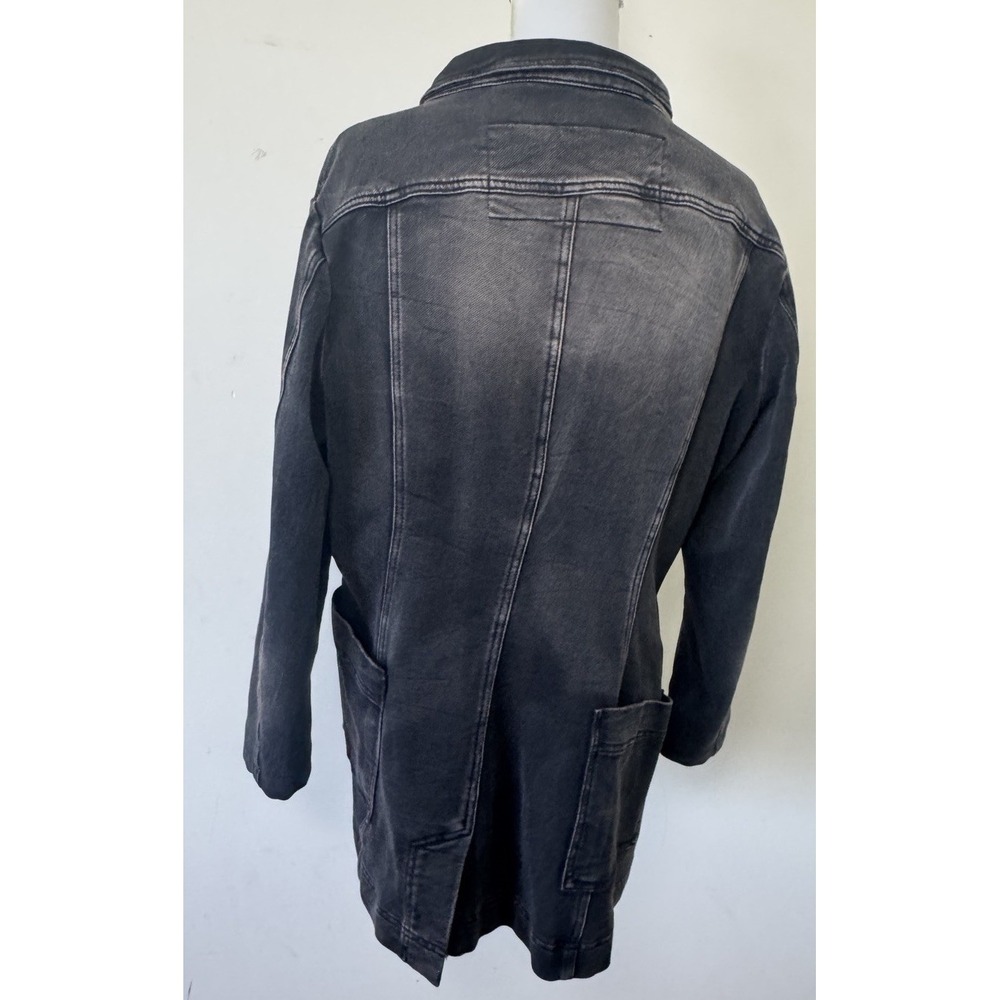 Rundholz Black Label Patana Plantations Denim Jacket Womens XL Black - Picture 3 of 14
